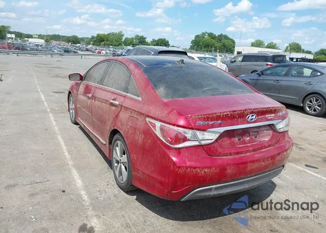 2012 Hyundai Sonata Hybrid Hybrid z USA, uszkodzony, nr VIN KMHEC4A4XCA031014